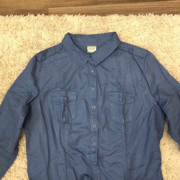 Inked&Faded Soft Denim Blue Dress Size Large - Picture 3 of 6